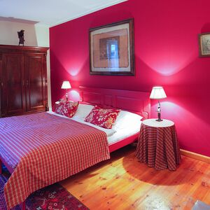 Schlafzimmer Ferienwohnung Kaminwohnung