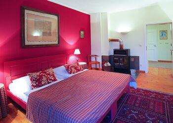 Schlafzimmer Ferienwohnung Kaminwohnung