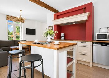 Photo: PapadoXX-Fotografie Dirk Poxdoerfer – Terrassenblick holiday flat kitchen