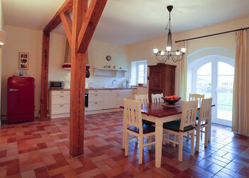 Kitchen apartment Stellmacherwohnung