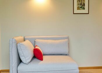 Wohnzimmer Ferienwohnung Turmwohnung 2