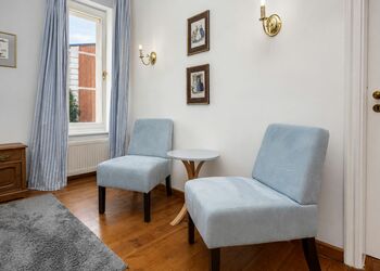 Photo: PapadoXX-Fotografie Dirk Poxdoerfer – Kaminwohnung holiday flat reading corner