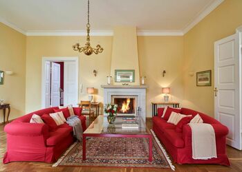 Living room apartment Herrenhauswohnung