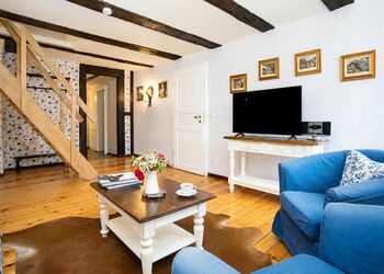 Photo: PapadoXX-Fotografie Dirk Poxdoerfer – Gänsestall holiday flat country house living room